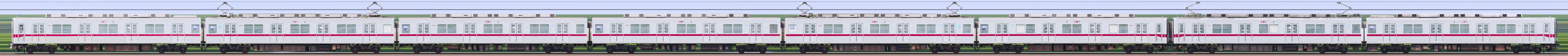 10030系11660F編成＋11267F編成海側