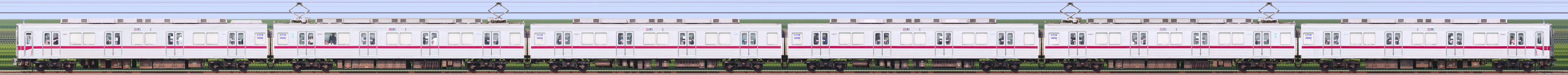 10030系11667F編成海側