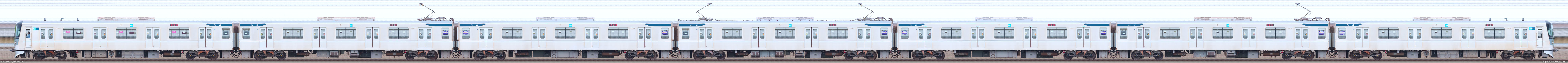 千住検車区13000系13119F編成山側（1側）