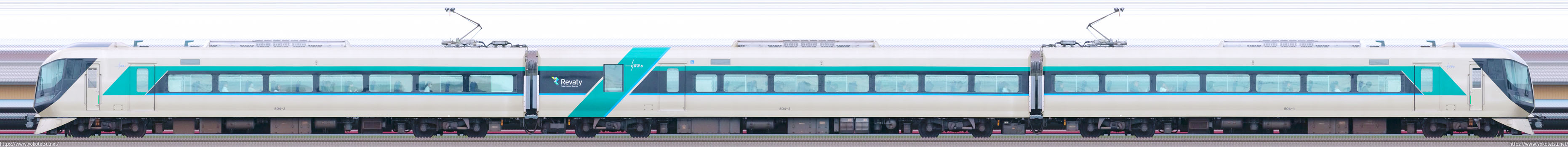 500系504F編成山側
