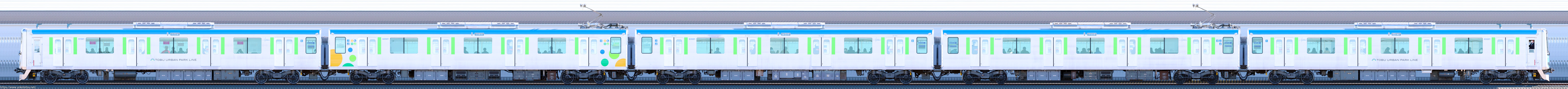 60000系61501F編成海側