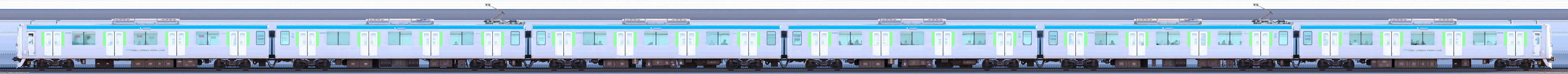 60000系61606F編成海側