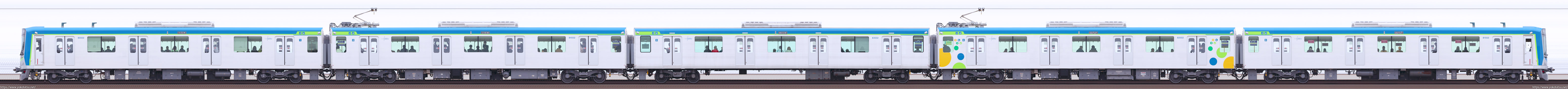 80000系81552F編成山側