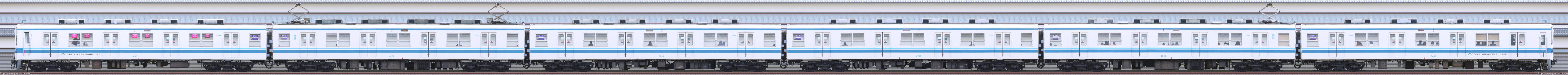 8000系8166F編成海側