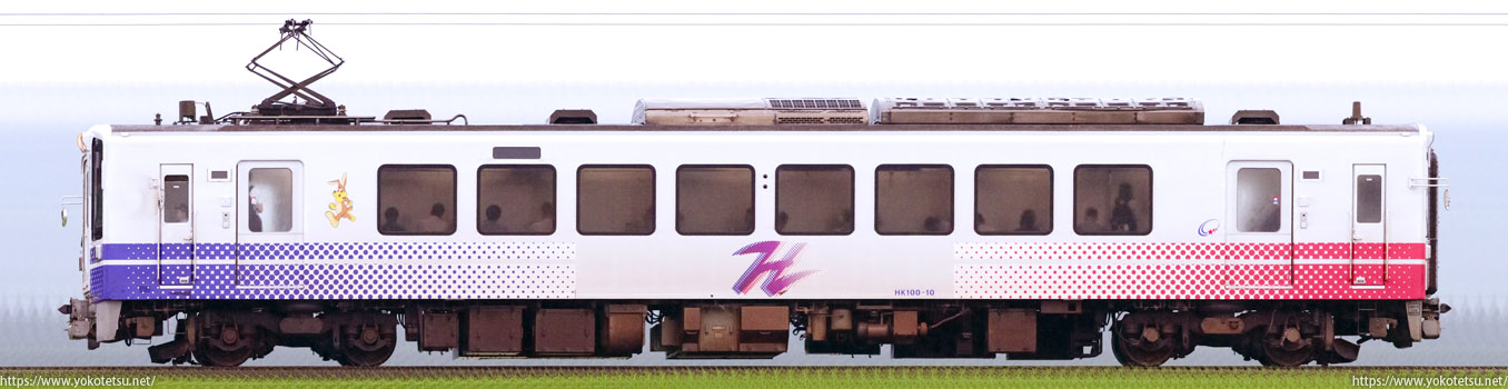 北越急行HK100形HK100‐10（イベント仕様車両デザイン）