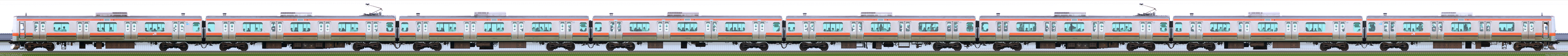 京葉車両センターE231系MU31編成（線路設備モニタリング装置準備）山側