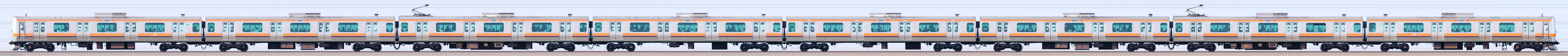 京葉車両センターE231系MU36編成海側