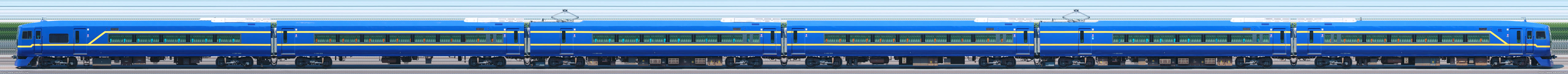 大宮総合車両ベース253系OM-N02編成海側