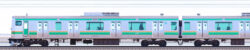 国府津車両センターE231系S-27編成＋E233系E05編成山側