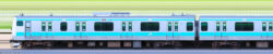 さいたま車両センターE233系S154編成（サイ154編成）海側