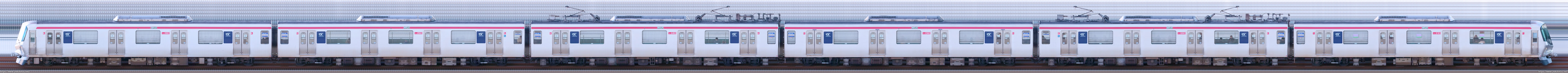 首都圏新都市鉄道TX-2000系TX-2163F編成海側