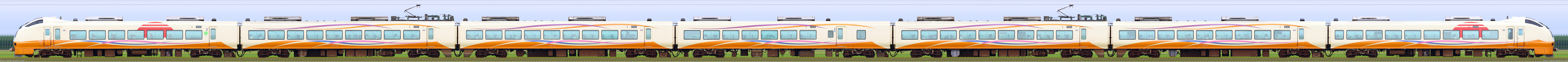 新潟車両センターE653系U-103編成海側